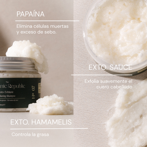 Champú detox exfoliante