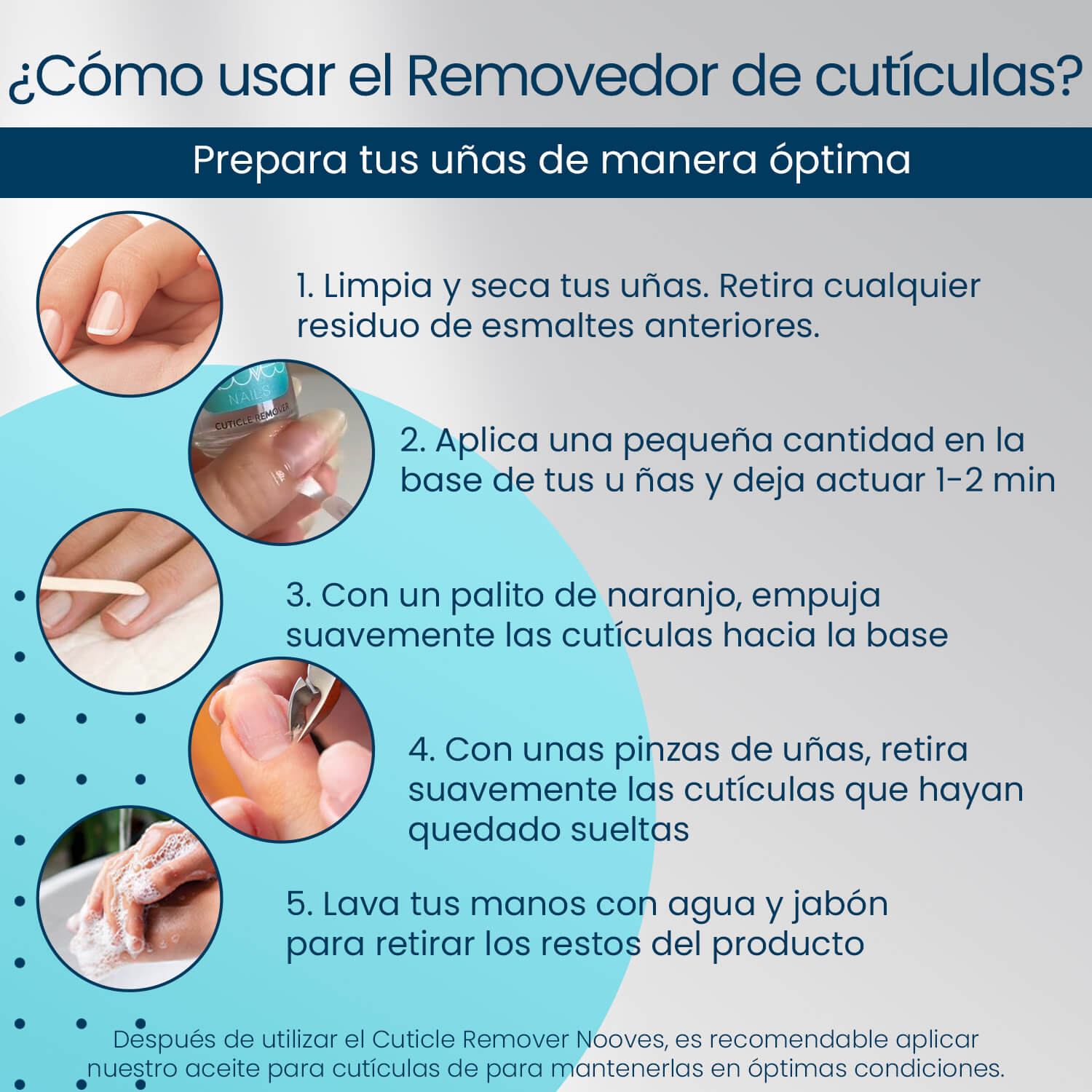 Cuticle Remover 15ml - Removedor de cutícula - Nooves Nails