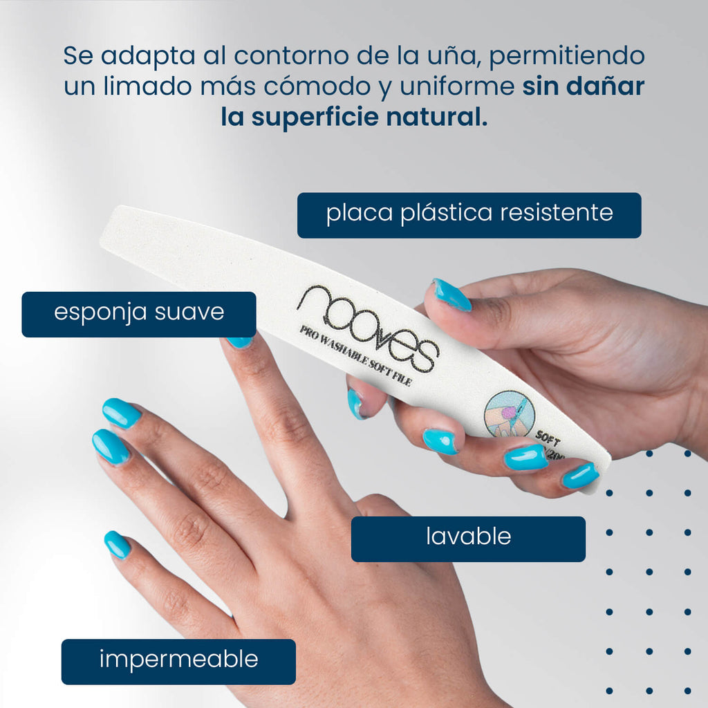 Lima de Uñas Profesional NOOVES 180/200 - NOOVES