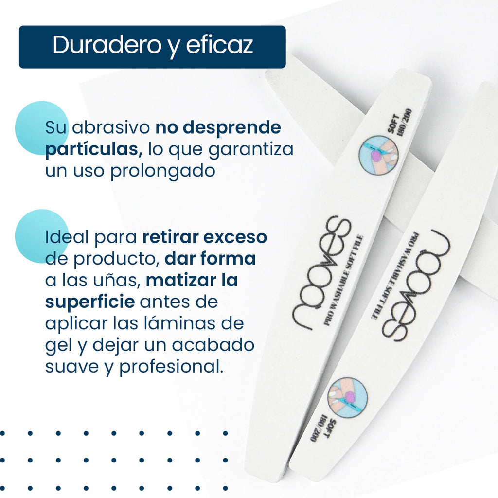 Lima de Uñas Profesional NOOVES 180/200 - NOOVES